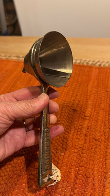 Antique Delmonico Ice Cream Scoop / Disher   No. 12 (12 per Quart)