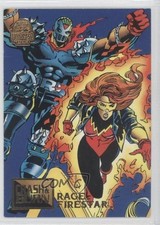 1994 Fleer Marvel Universe Series V Crash And Burn Firestar Rage #73 02v3