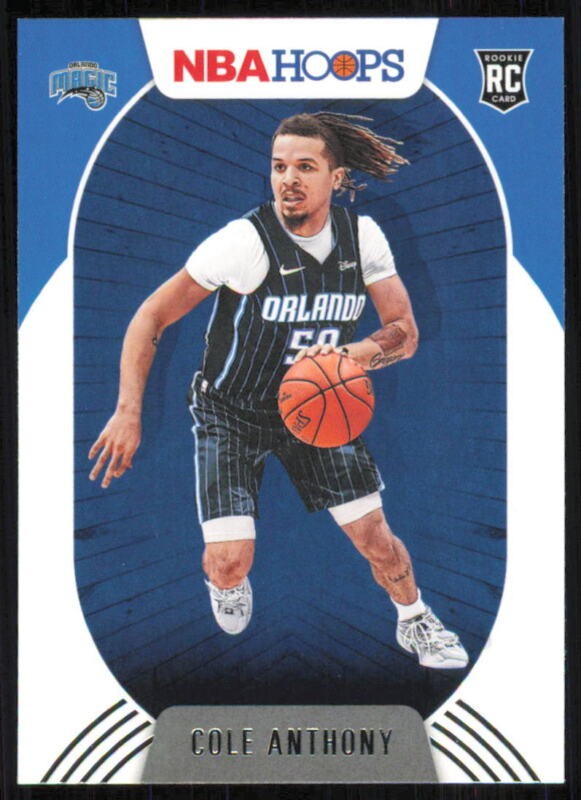 2020 HOOPS COLE ANTHONY 234 MINT RC BASKETBALL ORLANDO MAGIC