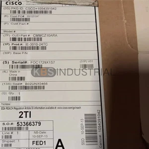 Nouveau Cisco IE-3010-24TC 24-Port PoE Commutateur Ethernet industriel