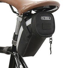 Saddle Bag Bicycle Road Bike Mini Bicycle Pannier Waterproof Black Tool Bag