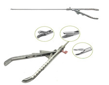 Laparoscopic Instruments Needle Holder Curved Jaw 5mm x 330mm