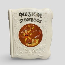 Musical Storybook Magic Touch Keyboard Toy Ohio Art Works Vtg Tested Six Inserts