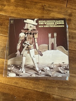 Bela Bartok The Wooden Prince Complete Ballet Boulez Vintage VINYL Lp Record
