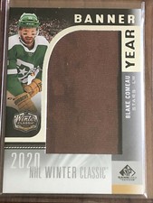 2020-21 SPGU- BLAKE COMEAU- 2020 NHL Winter Classic Banner Year Relics