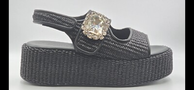 Authentic Loriblu Leather Italian Designer Shoes Black  New Collection