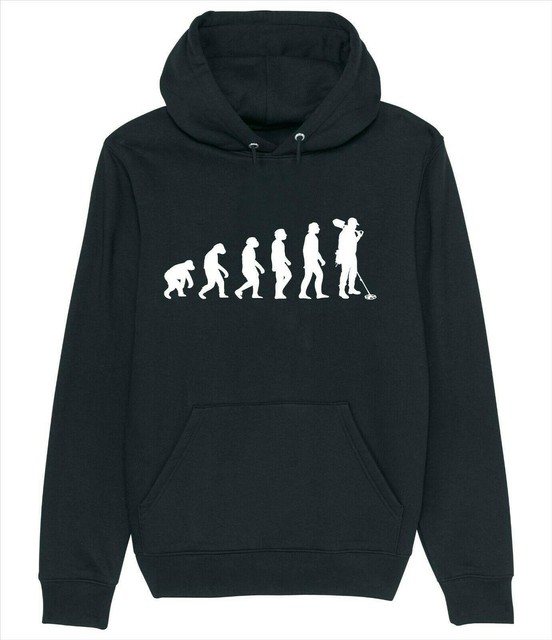 Evolution Metal Detector Detecting Hoodie Detectorist Treasure Hunter Evolution Metal Detector Detecting Hoodie Detectorist Treasure Hunter