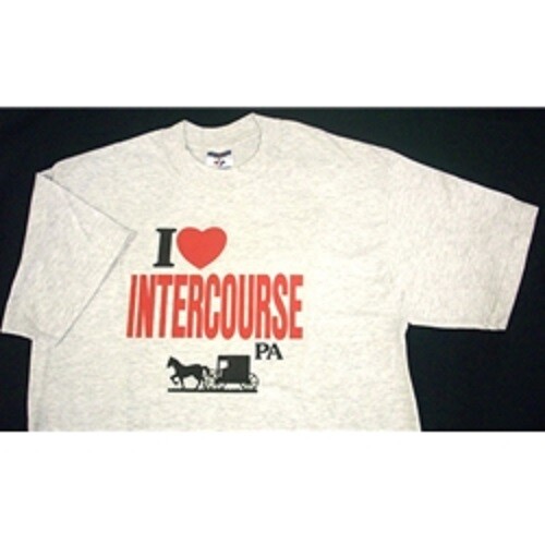 T-SHIRT I LOVE INTERCOURSE NEU - Bild 2 von 4