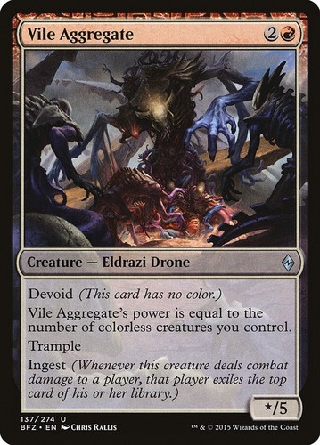Vile Aggregate - Playset of 4 - MTG