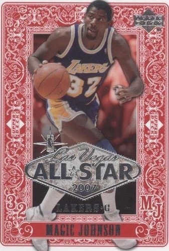 Magic Johnson Upper Deck West All-Star 90'-91' | eBay