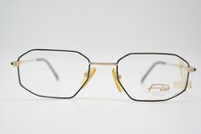 Vintage Glasses Flair 240 TITAN Black Green Gold Square Eyeglass Frame