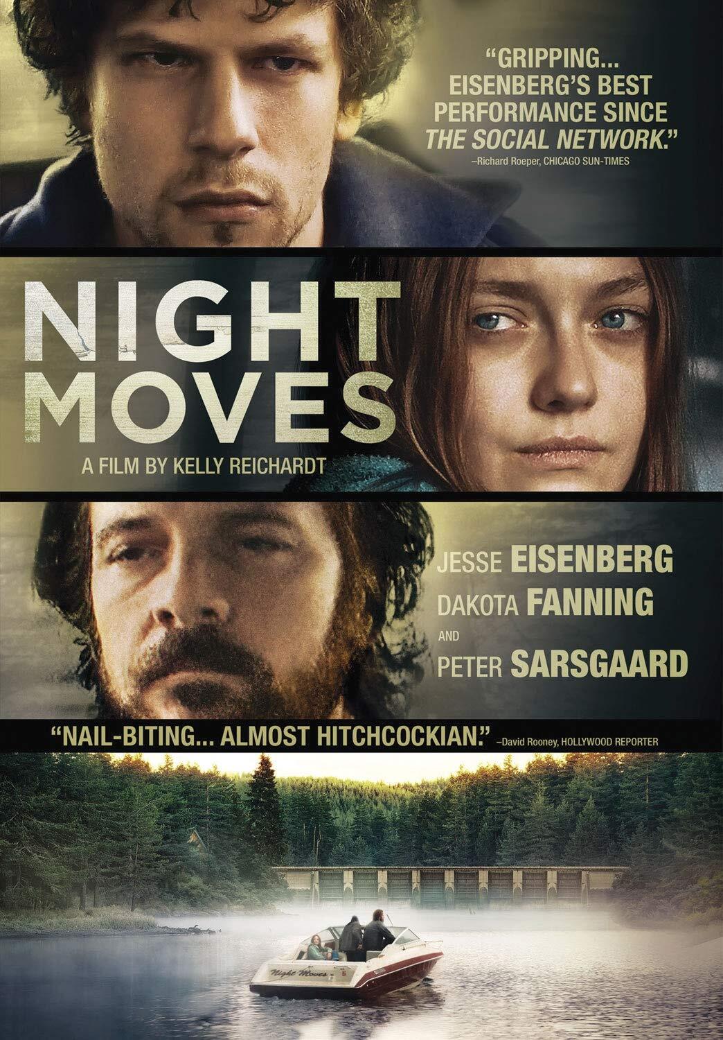 Night Moves (DVD) Jesse Eisenberg Peter Sarsgaard Dakota Fanning