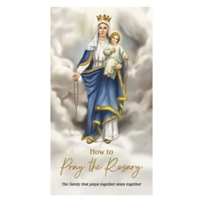 How to Pray the Rosary Trifold Card
