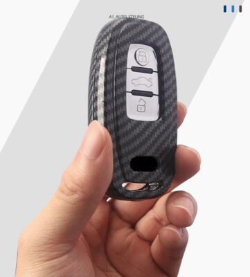 Cover Chiave Auto Silicone Cover Protettiva Per Chiave Audi - Custodia In Silicone Con 3 Tasti, Design 'Don't Touch My Car', Compatibile Con Modelli A1-A8, Q3-Q7, TT Fiat Punto - Foto 9