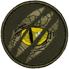Dino Claw Patrol Patch - 2" Round Embroidered Patch