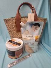 Cuccio Holiday Kit(butter And Milk Bath) With Freehandbag And Nail File.