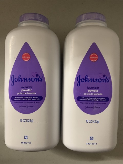 johnson's baby powder lavender