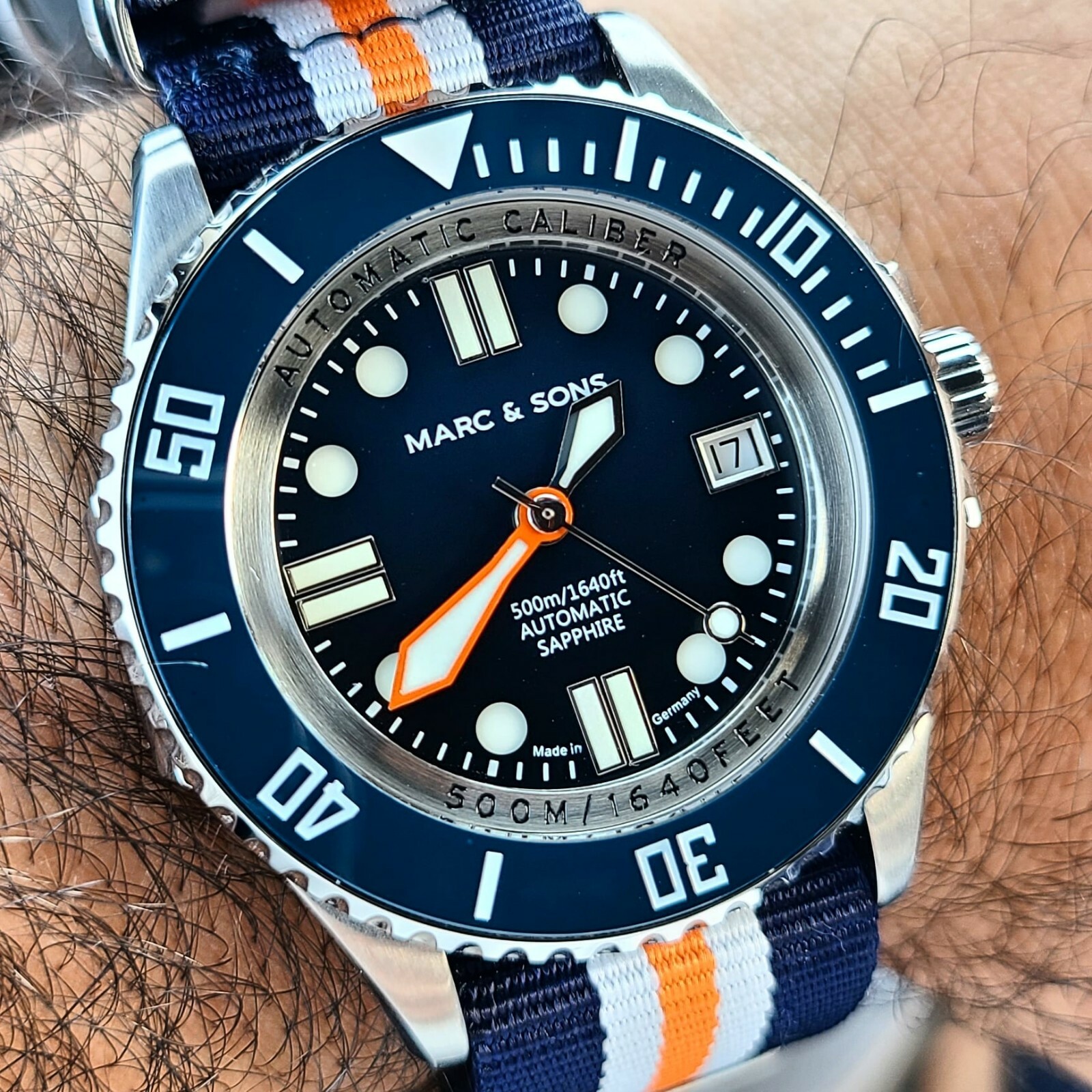 marc & sons 500m diver