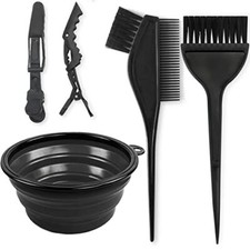 Hair Coloring Dyeing Kit, Hair Dye Color Brush  Bowl Set, Mixing Bowl,Pack of 5