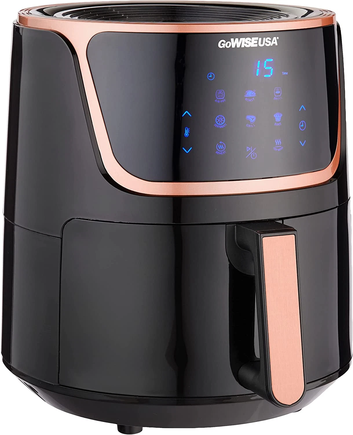 Electric Air Fryer with Dehydrator & 3 Stackable Racks, Digital Touchscreen
Opens in a new window or
