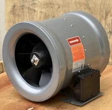 12” Mixed Flow Inline Fan 2250CFM Circulation Exhaust Fan For Room Ventilation