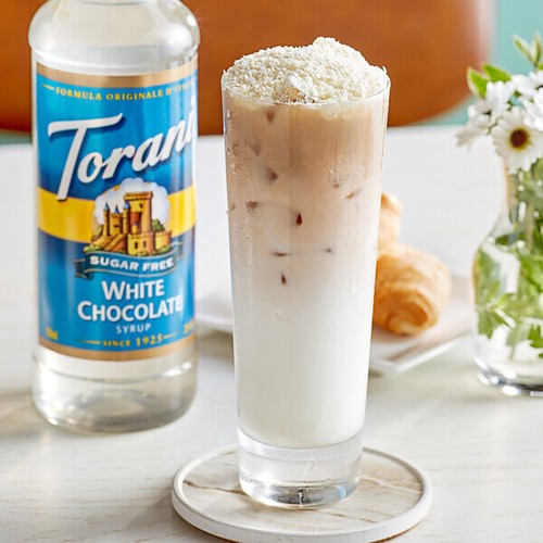 Torani Sugar-Free White Chocolate Flavoring Syrup 750 mL 880536288 - Picture 2 of 3