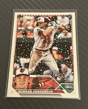 2023 Topps Holiday #H4 Rookie Gunnar Henderson Baltimore Orioles 