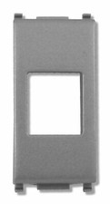 Intellinet Adattatore Frutti RJ45 per Vimar Plana Silver