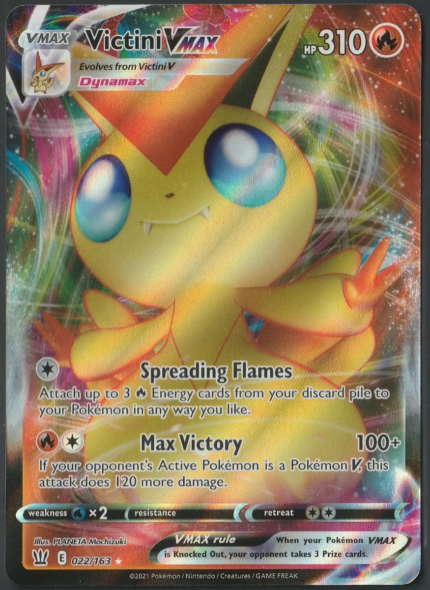 Victini Vmax & V - Estilos de Batalha - Lote de cartas Pokemon