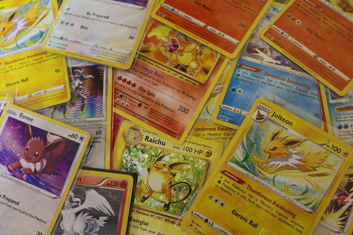Set of 20 Rare Pokémon Cards!! (Including EX's, Holos, and Set of 20 Rare Pokémon Cards!! (Including EX's, Holos, and