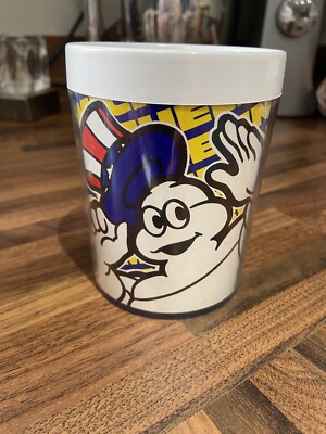 Vintage Retro MICHELIN MAN - Thermo Serv Kunststoff Camping Nostalgie Hergestellt in den USA