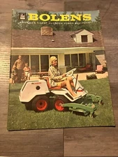 VTG BOLENS Outdoor Power Equipment BROCHURE Catalog Lawnmowers