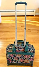 Elite Ricardo Beverly Hills Carry On Tapestry Travel Luggage 2-Rollers