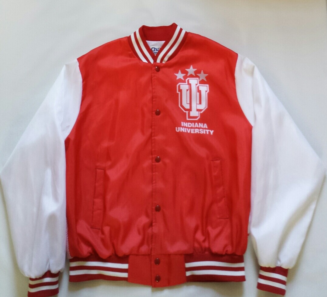 chalkline indians L スタジャン　ユニ　80s chalkline indians L スタジャン ユニ 80s - メルカリ