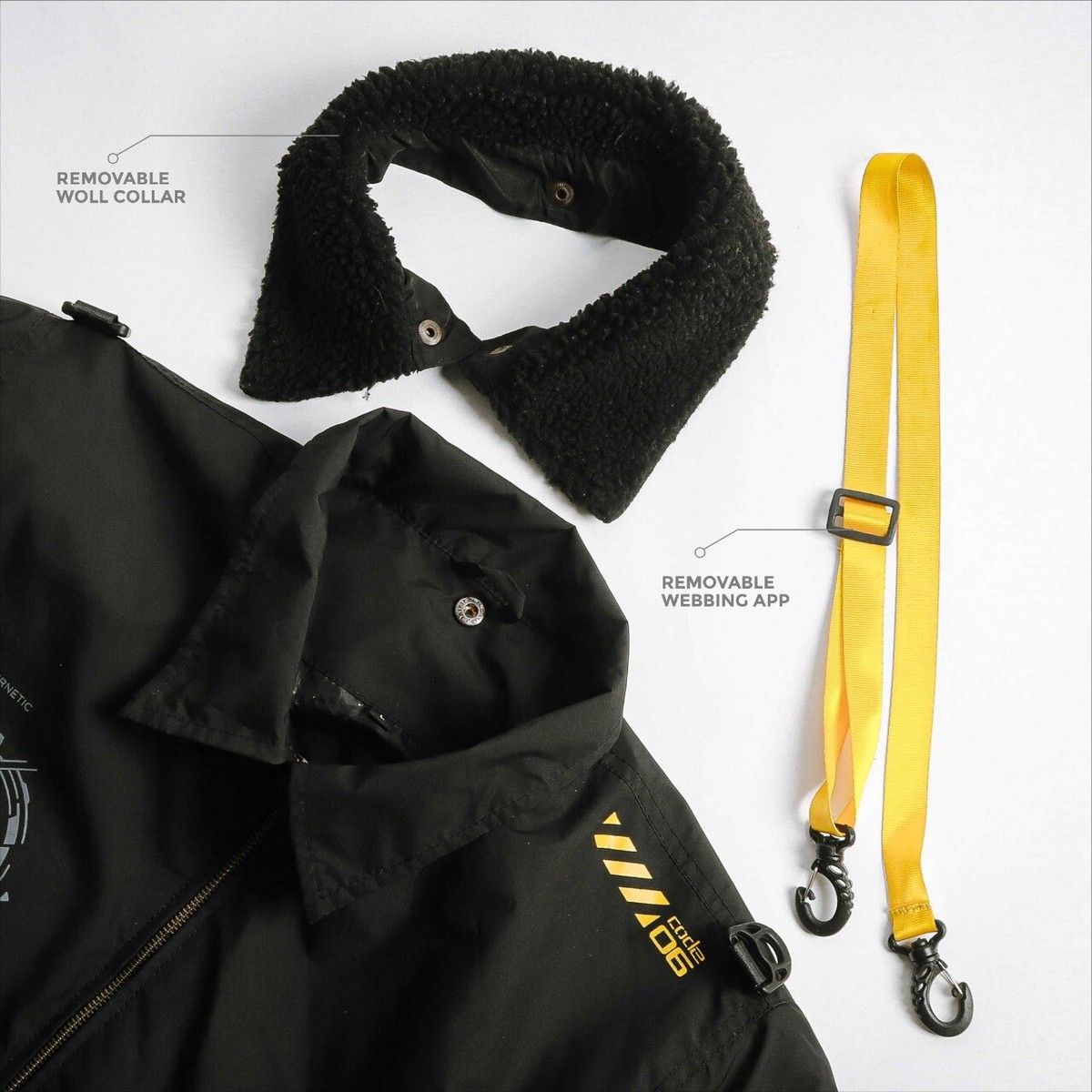 Men's Black Jacket Hoodie Bomber School Full Zip Kremlin Crossbone