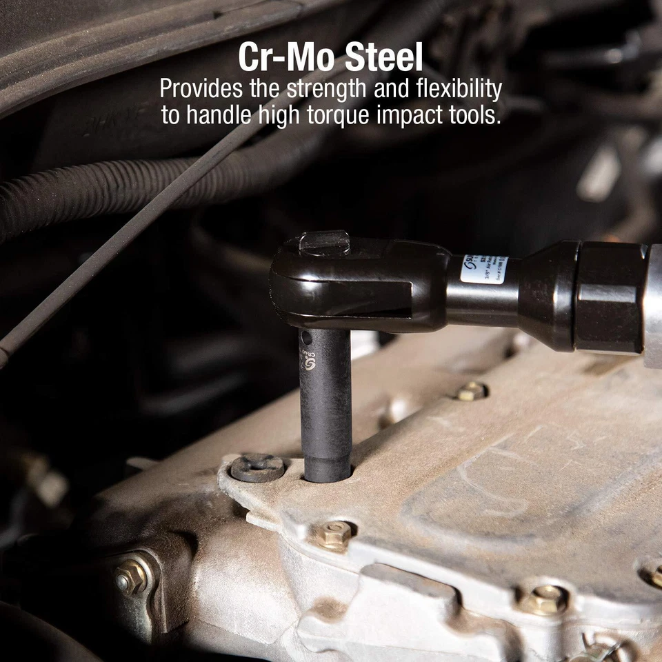 	Sunex 3342 3/8 Inch Drive Master Impact Socket Set 42-Piece SAE/Metric 5/16	 - Image 4 of 4