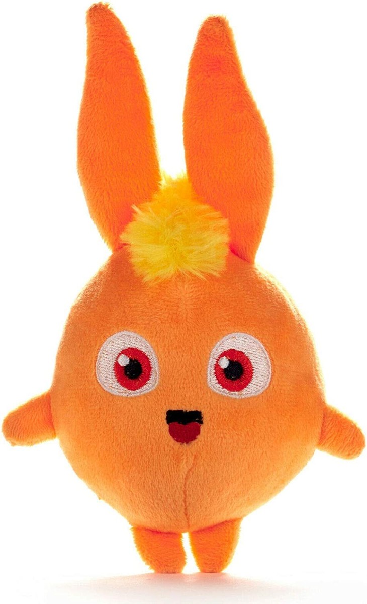 NEW OFFICIAL POSH PAWS SUNNY BUNNIES SET OF 5 SMALL SLAMMER GIGGLE