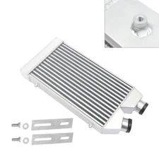 2.5"inch Aluminum Intercooler Front Mount Inlet & Outlet Same One Side Universal