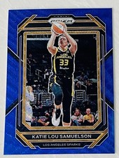 KATIE LOU SAMUELSON 2023 PANINI PRIZM WNBA #93 NEW BLUE WAVE SP SPARKS 🔥🔥