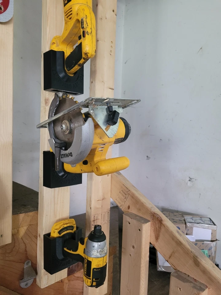 WALL MOUNT FOR DeWALT DC385 18V Cordless Reciprocating SawZaw - TOOL MOUNT ONLY - Image 3 of 3