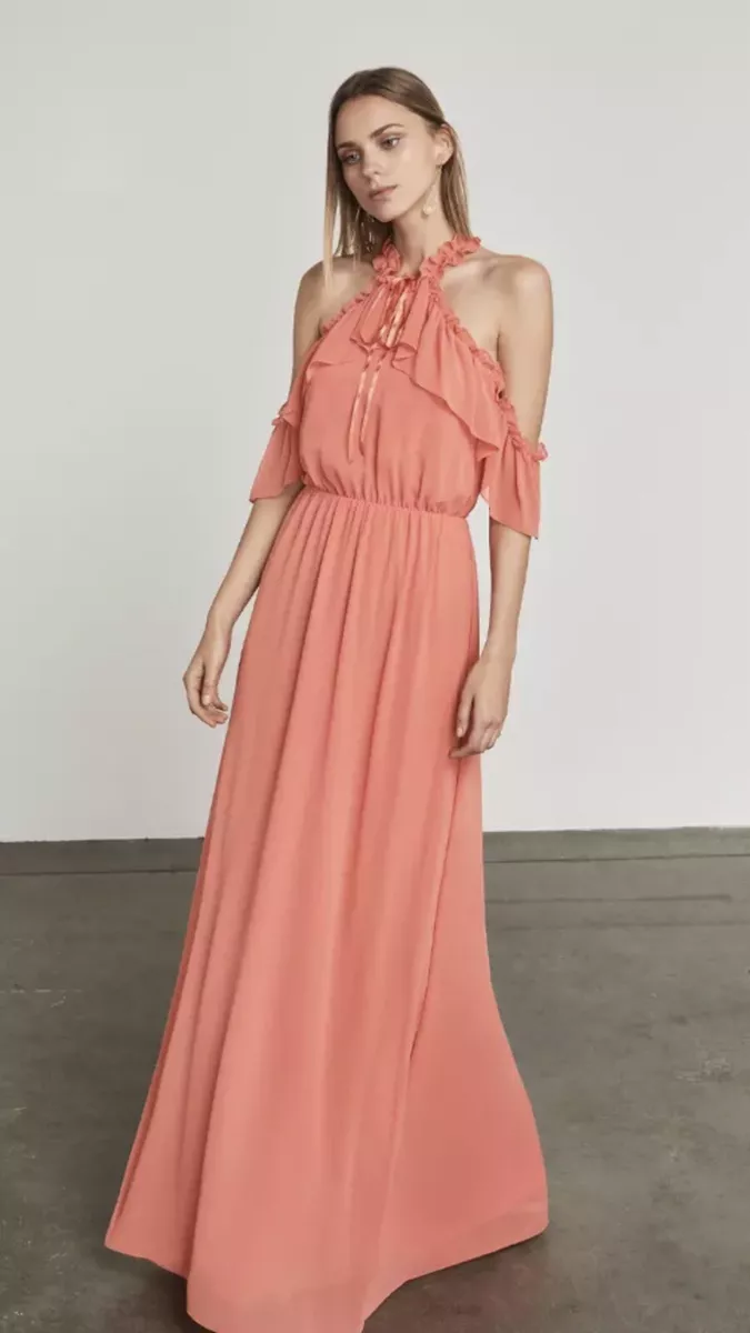 Bcbg peach dress 2025