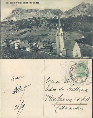 Brunico, Die Villa Im Badia-Tal - F.P. Viaggiata 1931 - N.40097