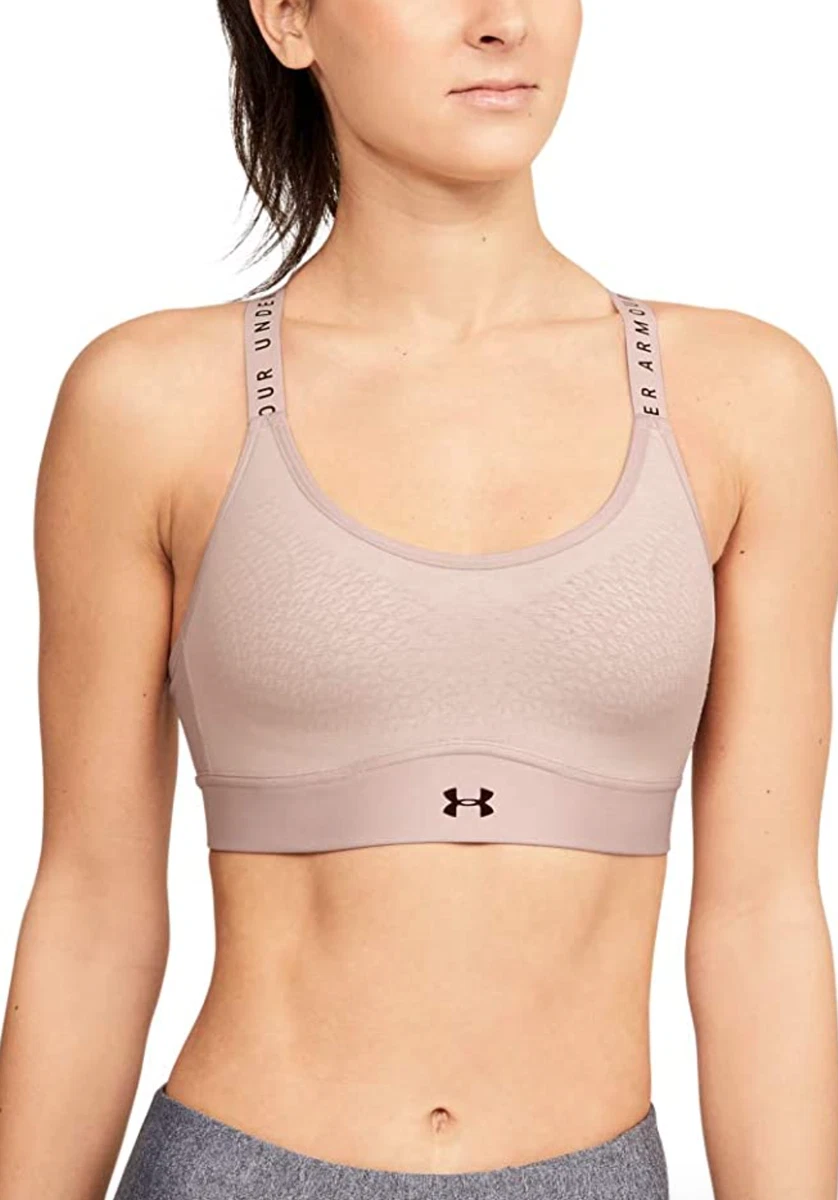 Women's Under Armour Infinity Mid Covered Sports Bra XS New With