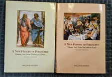 A New History of Philosophy, Volume I & 2 2nd Ed From Thales to Searle Pre-Owned
