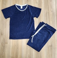 Lucky Brand Womens Sz XS 2 Piece Pajama Set, Blue, Super Soft Comfortable