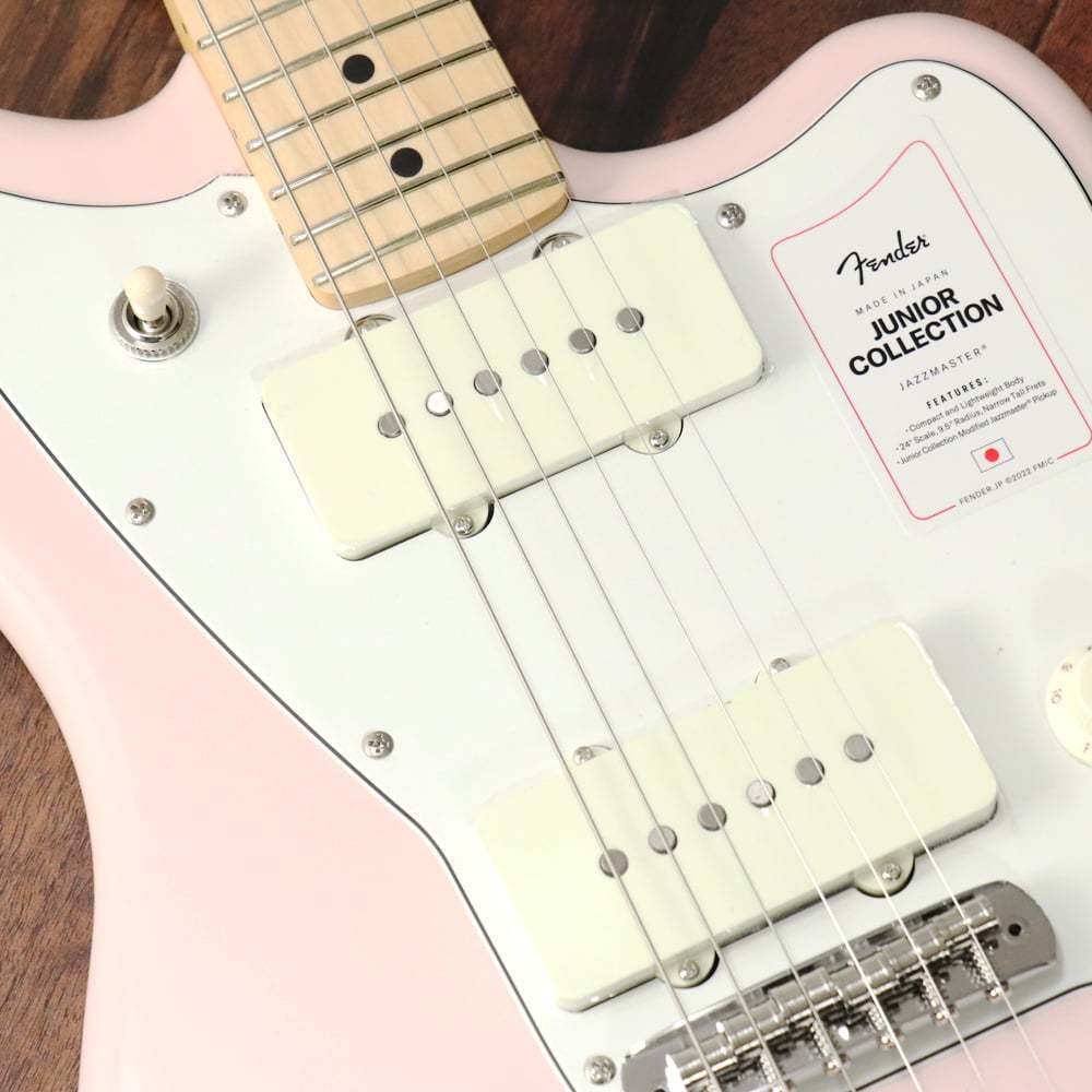 Fender Junior Collection Jazzmaster Maple Satin Shell Pink