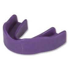NEW! Purple Mouth Guard Mouthguard Piece Teeth Protection Karate Football