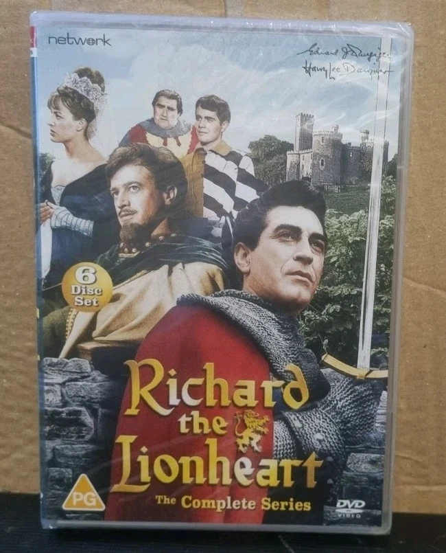 Richard The Lionheart - Complete Series DVD 6-disc Set 39 Episodes from Network
