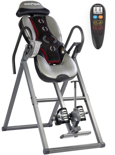 ITM5900 Advanced Heat and Massage Inversion Table, Gray/Black