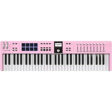 Arturia KeyLab Essential 61 mk3 MIDI Keyboard Controller Rose Quartz